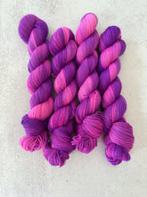 Load image into Gallery viewer, Acid Trip Barbie BFL Sock Yarn