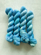 Load image into Gallery viewer, Opaline Blue Pure BFL Yarn