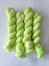 Load image into Gallery viewer, Uranium Glass BFL Sock Yarn
