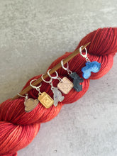 Load image into Gallery viewer, Wartime Farm Stitch Markers (Set of 6)