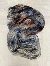 Load image into Gallery viewer, When the Gales of November Came Early BFL Silk Yarn