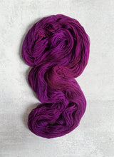 Load image into Gallery viewer, Electric Professor Plum BFL Sock Yarn