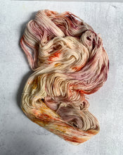 Load image into Gallery viewer, Tea and Oranges Targhee Sock Yarn