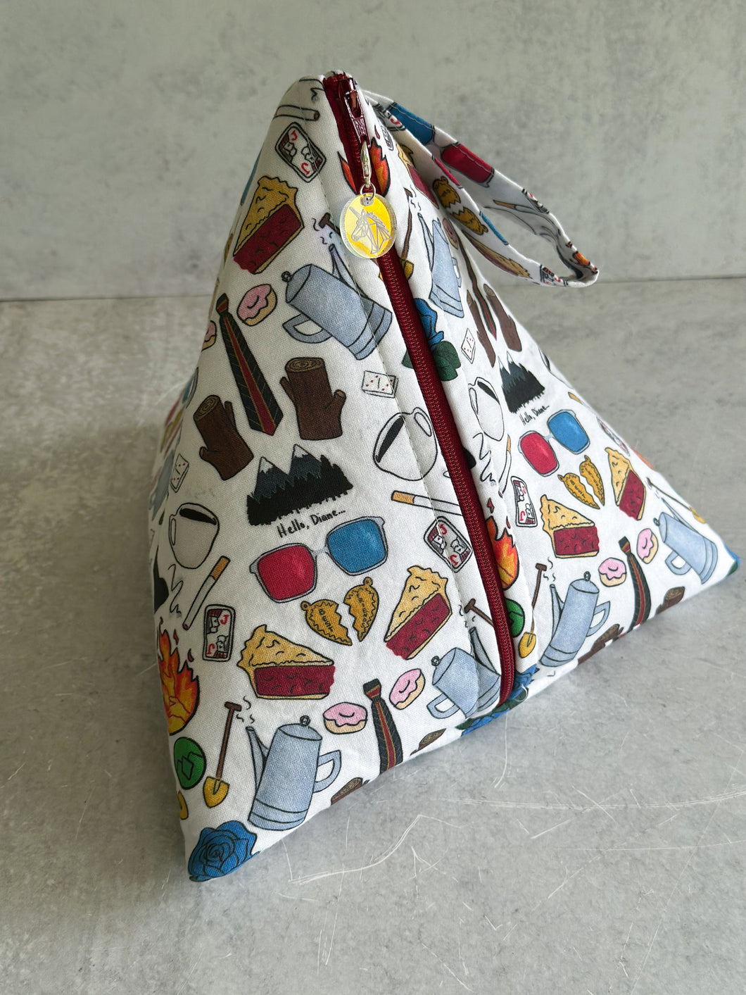 A Damn Fine Project Bag Sock-Sized Project Bag