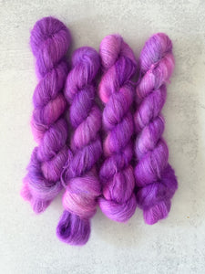 Acid Trip Barbie Mohair Silk Yarn