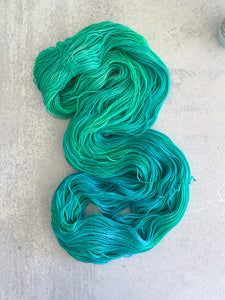 And She Was BFL Sock Yarn