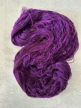 Load image into Gallery viewer, Electric Professor Plum Unicorn Sparkle Sock Yarn
