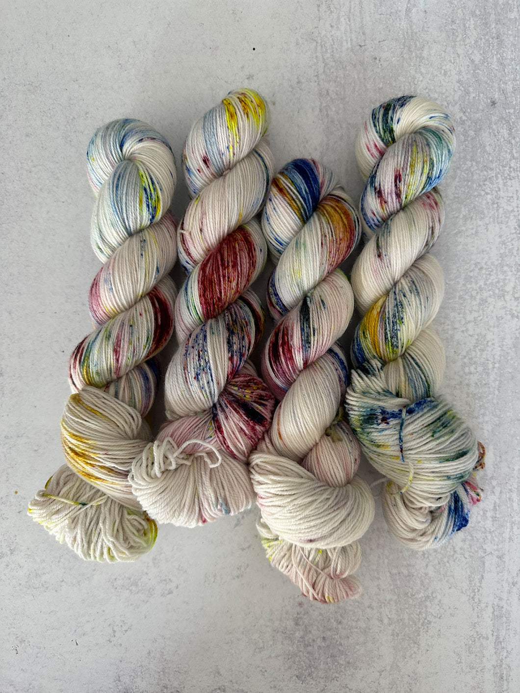 F'tang-F'tang-Ole-Biscuitbarrel (Silly Party) Targhee Sock Yarn