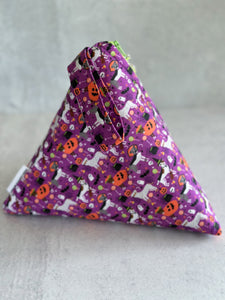 Halloween Pitties Sock-Sized Project Bag