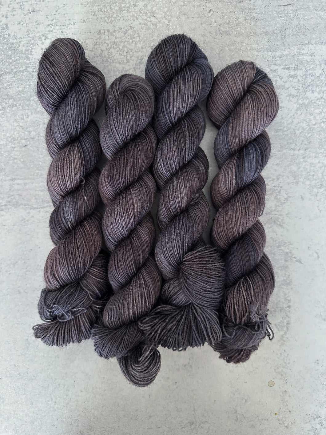 OOAK Ice Water Mansion BFL Sock Yarn