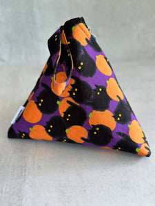 Scaredy Cats Sock-Sized Project Bag