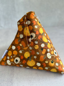 Pumpkin Kitties Sock-Sized Project Bag