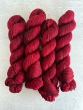 Load image into Gallery viewer, Red Velvet Cake BFL Worsted Yarn
