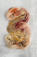 Load image into Gallery viewer, Tea and Oranges BFL Worsted Yarn
