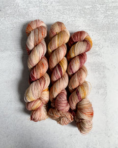 Tea and Oranges BFL Worsted Yarn