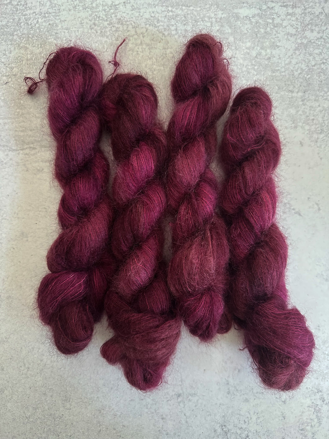 The Hollow Mohair Silk Yarn