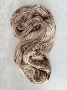Toasted Marshmallow BFL Silk Cashmere Yarn