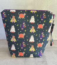 Load image into Gallery viewer, Trick or Treating Kitties Sweater Weather Project Bag
