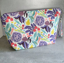 Load image into Gallery viewer, Vegetable Garden Party EXTRA LARGE Sweater Weather-Sized Project Bag
