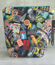 Load image into Gallery viewer, Vintage Wanderlust Sweater Weather Project Bag
