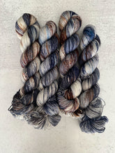 Load image into Gallery viewer, When the Gales of November Came Early BFL Silk Yarn
