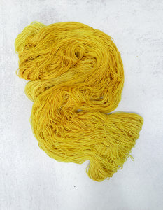 Yellow Iris BFL Sock Yarn