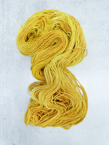 Yellow Iris Rambouillet Worsted Yarn