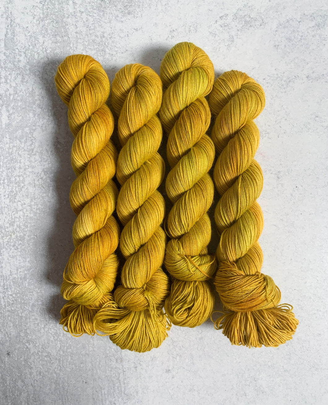 Colonel Mustard BFL Sock Yarn