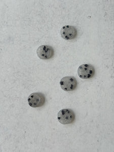3/4" Sparkly AF Handmade Buttons (Set Of 6)