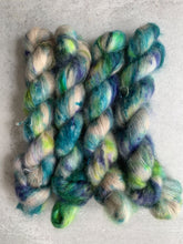 Load image into Gallery viewer, Horny Feral Peacock Mohair Silk Yarn
