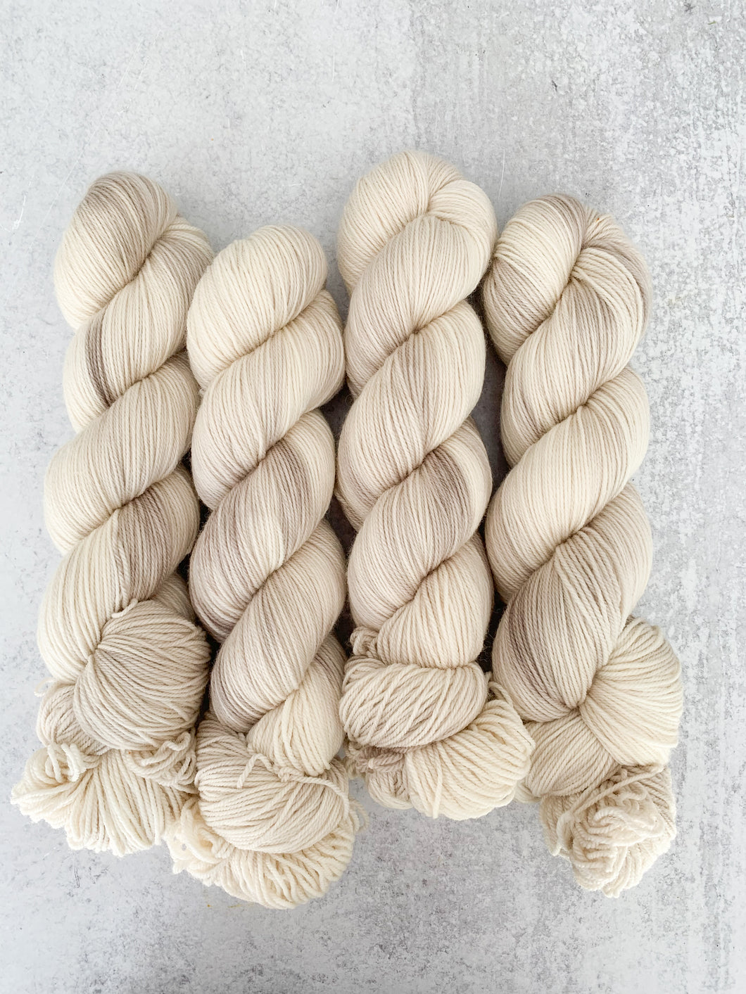 White Russian Rambouillet Worsted Yarn